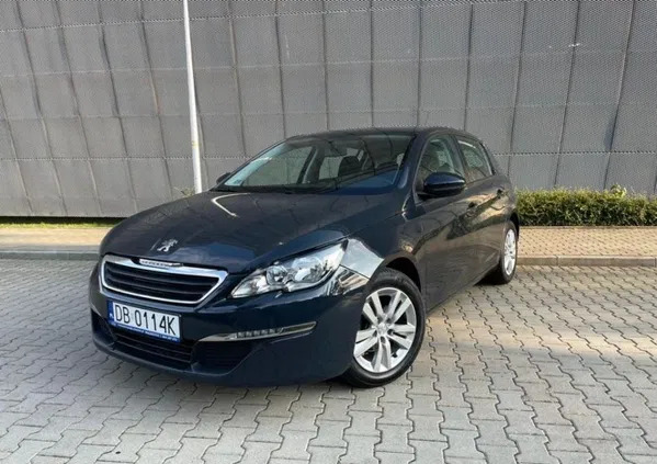 samochody osobowe Peugeot 308 cena 35999 przebieg: 81373, rok produkcji 2016 z Wałbrzych